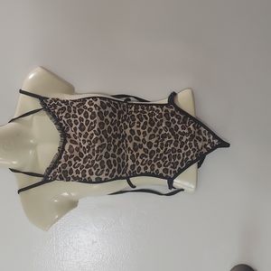 Women's Leopard Print Lingerie
